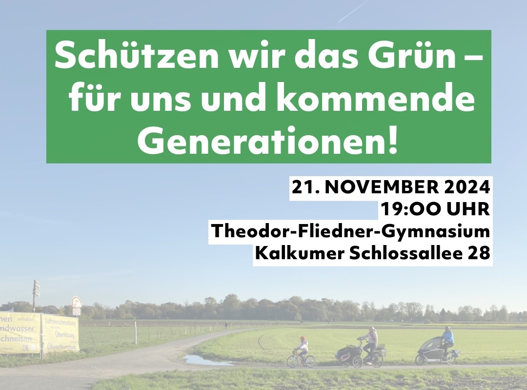 Bürgerinformationsveranstaltung TFG 21.11.24  19 Uhr